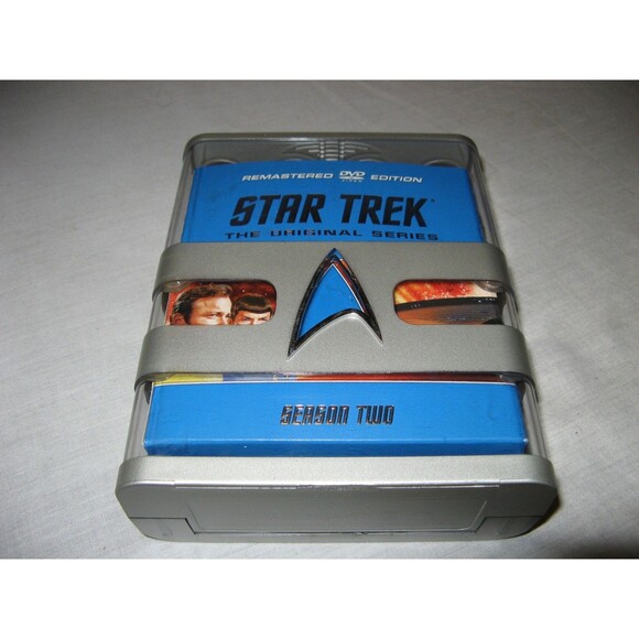 Star Trek The Original Series Remastered DVD Edition Seasons 1 2 3 With Card Set - Picture 6 of 12